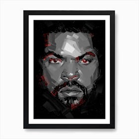 Ice Cube II Art Print