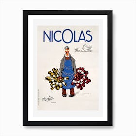 Nicolas Nectar Art Print