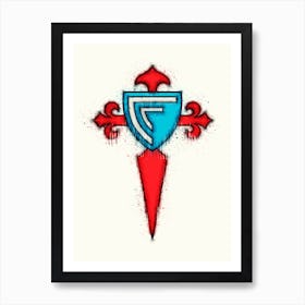 Celta De Vigo Fc Painting Art Print