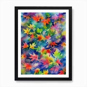 Autumn Leaves Art Print