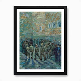 Prisoners Exercising (1890), Vincent Van Gogh Art Print