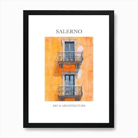 Salerno Travel And Architecture Poster 4 Art Print