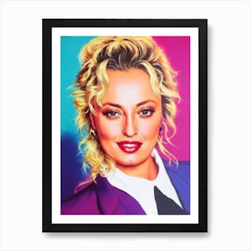 Virginia Madsen Pop Movies Art Movies Art Print