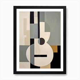 Amale0130 An Abstract Painting Of A Jazz Guitar In The Style Of Cd5ee1d1 6ba9 43b6 8e7e 2ad3c7ad0b85 Art Print