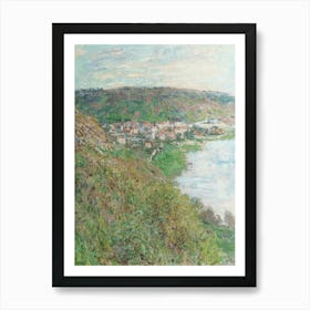 View Of Vétheuil (1880), 1, Claude Monet Art Print