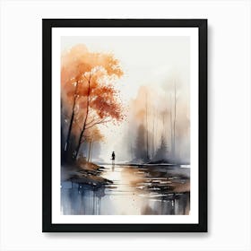 Watercolor Painting 39 Art Print