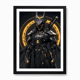 Armored Knight 2 Art Print
