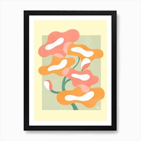 Fluid Blooms 2 Art Print