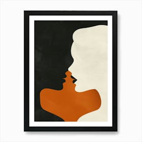 Woman'S Face 79 Art Print