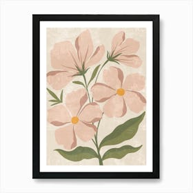 Pink Flowers 3 Art Print