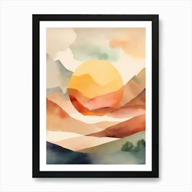 Calm Place 1 Art Print