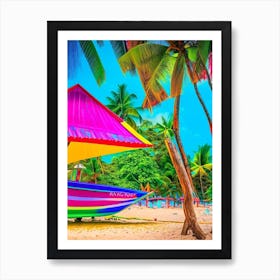 Koh Lanta Thailand Pop Art Photography Tropical Destination Art Print