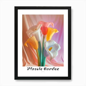 Dreamy Inflatable Flowers Poster Calla Lily 1 Art Print