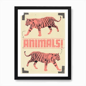 Animals Art Print