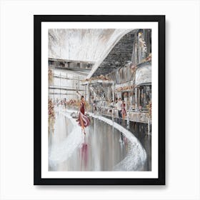 Shopping Therapy Art Print