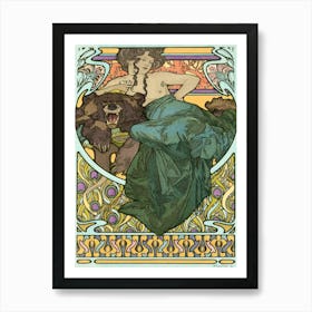 Untitled (1902), Alphonse Mucha 1 Art Print
