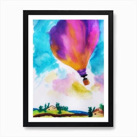 Flying colours Art Print