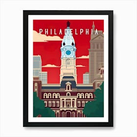 Philadelphia Travel Art Print