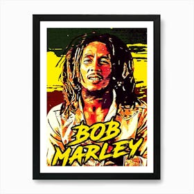 Bob Marley Art Print