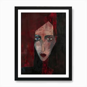 Portrait Of A Woman 582 Art Print