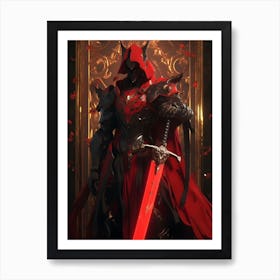 Demon 5 Art Print