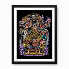 One Piece Anime Poster 14 Art Print