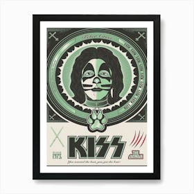 Kiss Ace Frehley Dedication To My Heroes! 2015 Poster Art Print