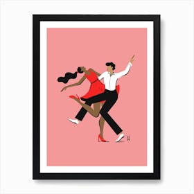Dancers Art Print