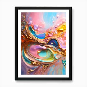 Abstract - Abstract Stock Videos & Royalty-Free Footage 1 Art Print