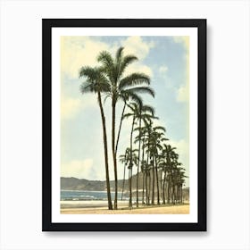 Pismo Beach California Vintage Art Print