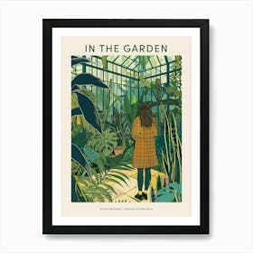 In The Garden Poster Royal Botanic Garden Edinburgh United Kingdom 5 Art Print