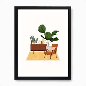 Plant Corner Art Print