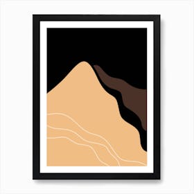 Sand Dunes 1 Art Print