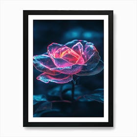 Pink Rose 3 Art Print