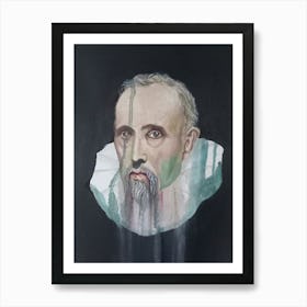 Portrait Of A Man Art Print