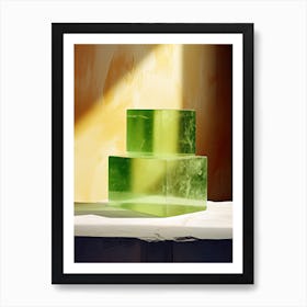 Green Soap, Stones Art Art Print