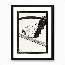 Daddy, Screaming Cockatoo (c.1900–1922), Samuel Jessurun Art Print