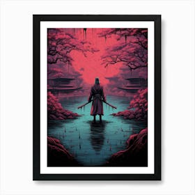 Samurai Warrior 7 Art Print