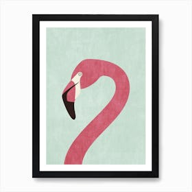 Fauna Flamingo Art Print