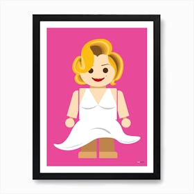 Toy Marilyn Monroe Art Print