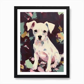 A Chihuahua Dog Painting, Impressionist 1 Art Print