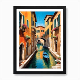 Venice Canal 14 Art Print