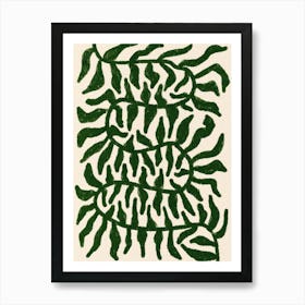 Abstract Vines Art Print