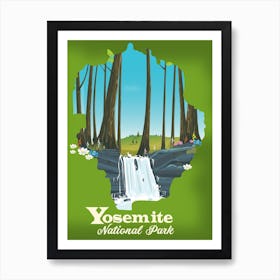 Yosemite National Park Art Print