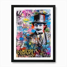 Charlie Chaplin Art Print