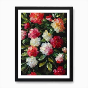 Laurel Still Life Oil Painting Flower Art Print