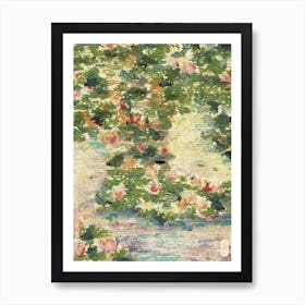 Homage To Monet's Waterlillies Art Print