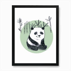 Panda Bear Art Print