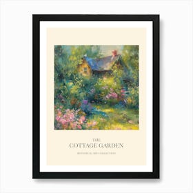 Cottage Garden Poster Enchanted Pond 8 Art Print