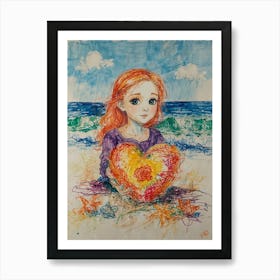 Heart Of The Sea 2 Art Print